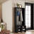 40 Pair Shoe Cabinet With Drawers, Entryway Shoe Storage Organizers With Door Cabinet & Hall Tree-111702270