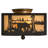 Rustic Lodge Glass Flush Mount