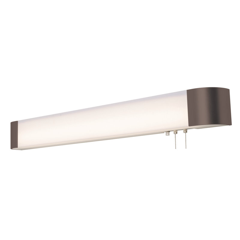 Quon Acrylic Flush Mount, Oil, 5"H x 52"W x 5"D