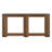 71 Inch Narrow Console Table Behind Couch, Fluted Skinny Entryway Table, Long Slim Sofa Table
