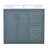 36'' Bathroom Vanity With Ceramic Sink Combo, Solid Wood Frame Bathroom Storage Cabinet, Freestanding Vanity Set With 3 Drawers& Soft Closing Doors-213148067-213148092