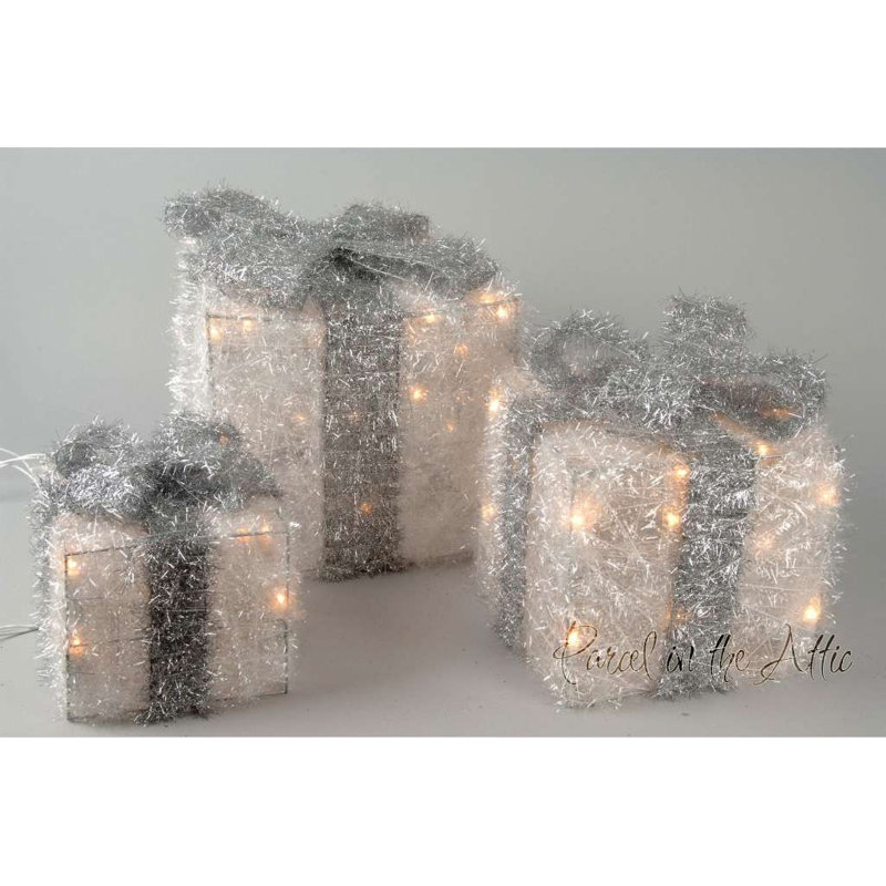 Christmas Figurines & Collectibles, Silver/Grey