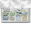 Blue Pickings - Toile tendue avec châssis encadré - Prêt à accrocher-903706706-903706704