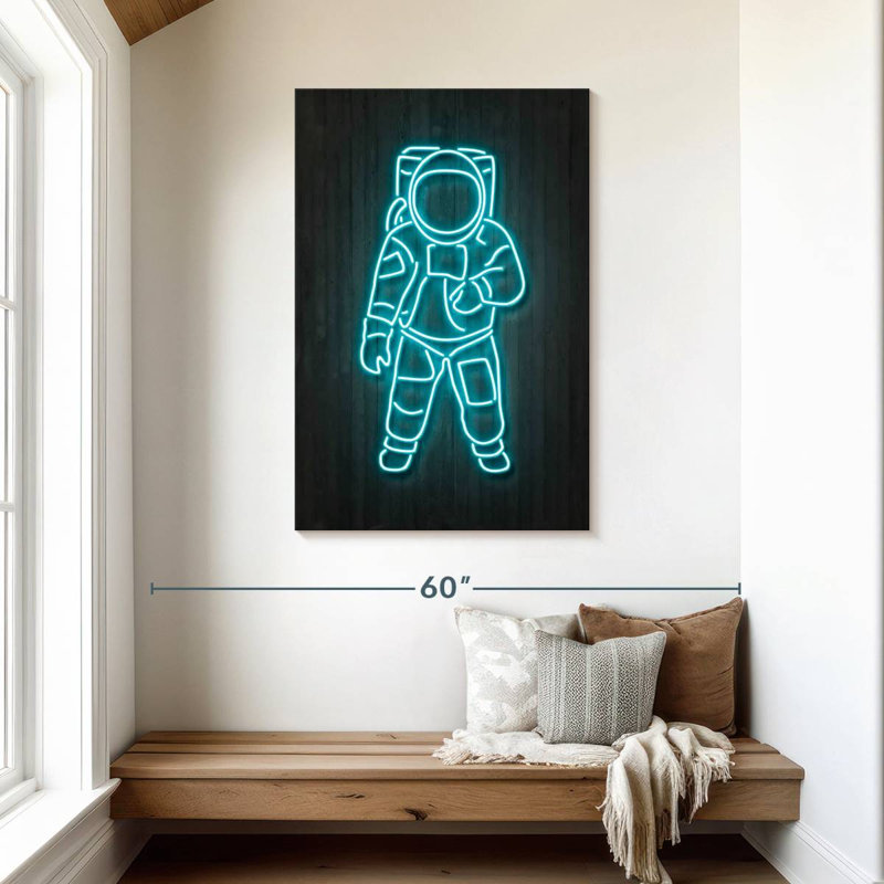 Oberle Astronaut, 45" H x 30" W