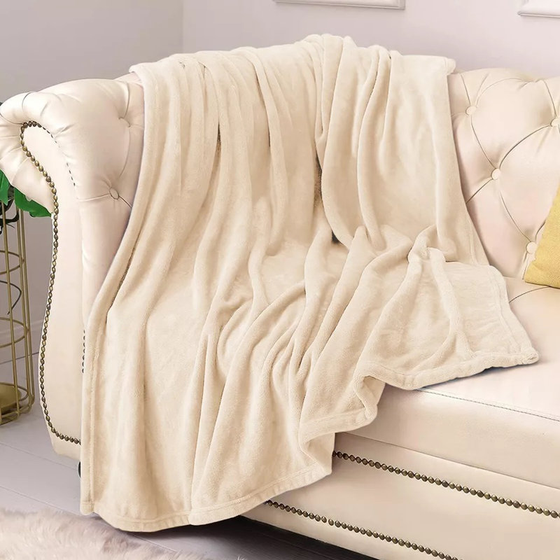 Fairmont Park Throw, 150cm W x 200cm L, Cream