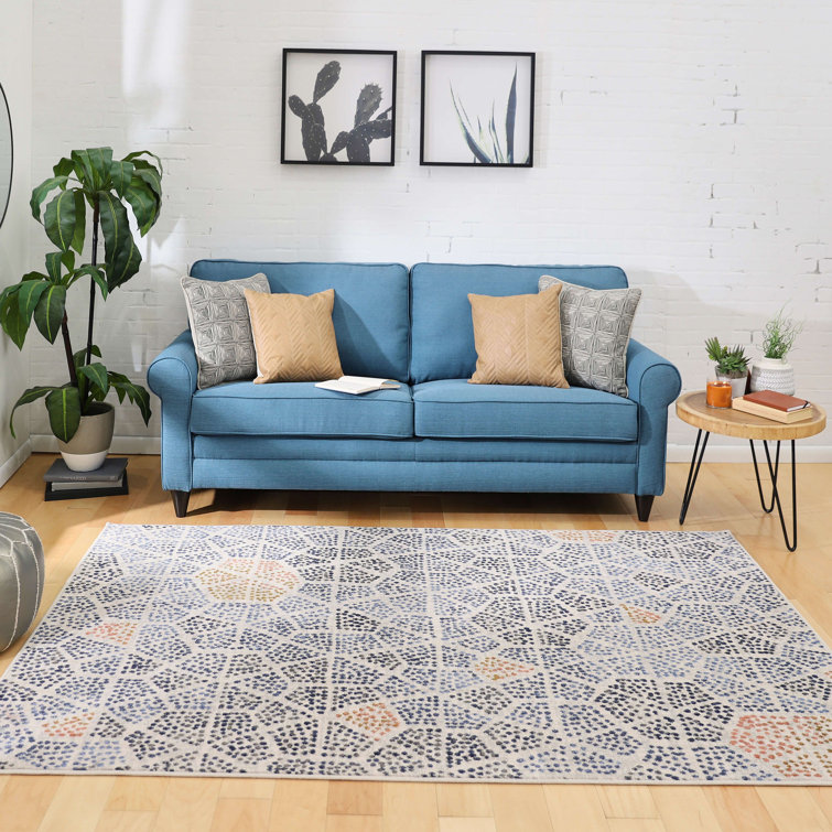 Tapis periwinkle 9 pi 6 po x 12 pi 11 po Scott Living