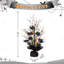 21"H Lighted Halloween Candy Corn Berries Table Tree