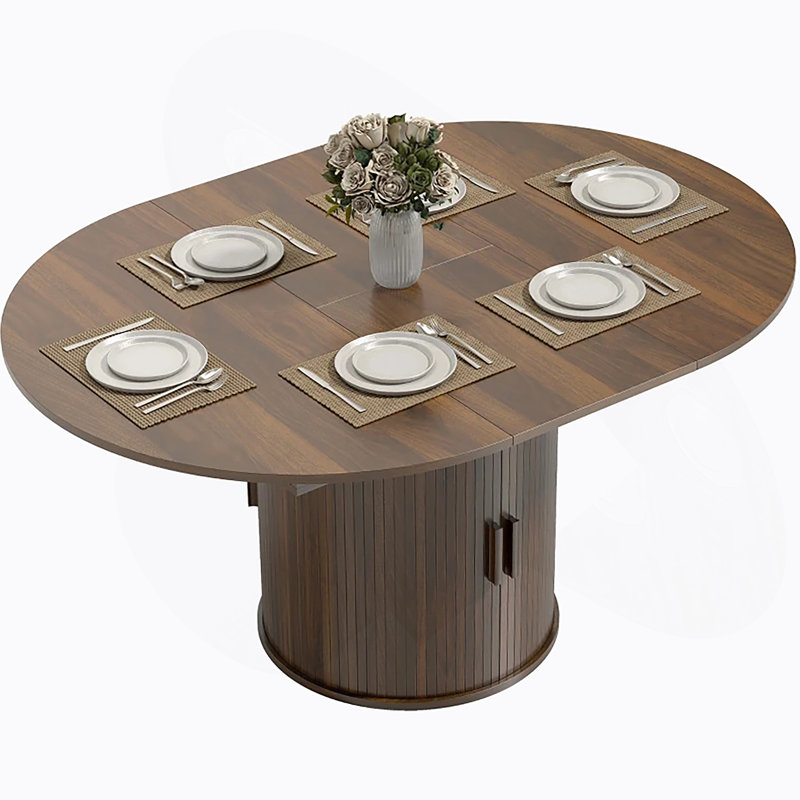 Table de vœux élégante, table de salle à manger extensible, table de bureau unique (table seulement)