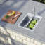 Évier de cuisine en acier inoxydable 18 po x 20 po Ruvati-101377538-101377537