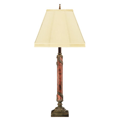 Lampe de buffet 38 po Burl Acanthus