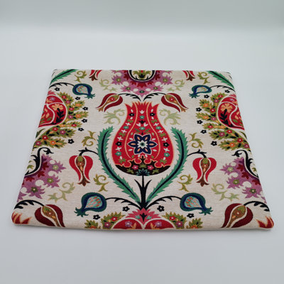 Nunberg Nunberg Floral Square 43 Cm Scatter Cushion Cover Indoor / Outdoor Floral Square Scatter Cushion