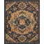 Tapis noir / brun à motif oriental-1851421981