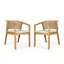 Ensemble de chaises de salle à manger Grigore