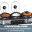 Daewoo 4.5L Triple Slow Cooker