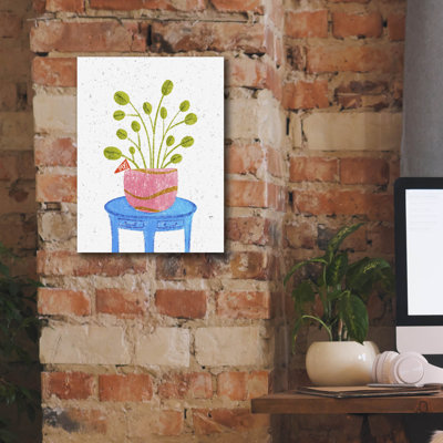 «Yay Plant» par Club Daydream, art mural sur toile