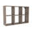 Mini 6-Cube Desktop or Wall Mount Organizer with 2 Collapsible Storage Bins-88282152