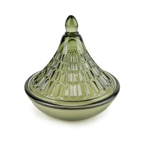 Musk Scented Novelty Candle with Glass Holder