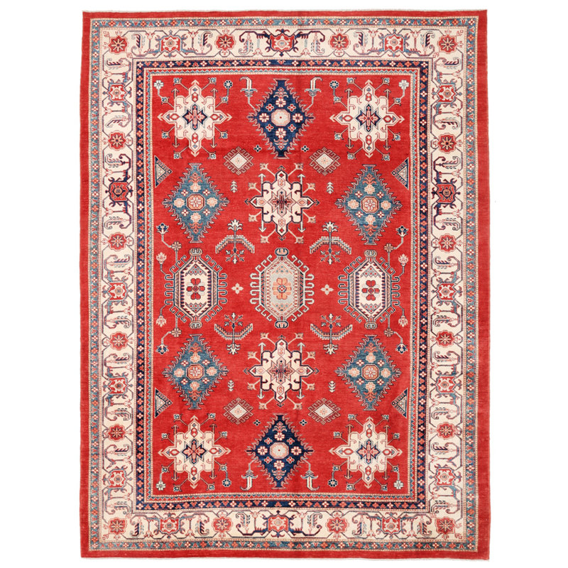 Kazak Wool Oriental Area Rug