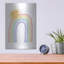 «Rainbow and Sun» par L. Larson, art mural en métal, 24 po x 36 po-1723279216