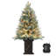 36' H Lighted Artificial Christmas Tree