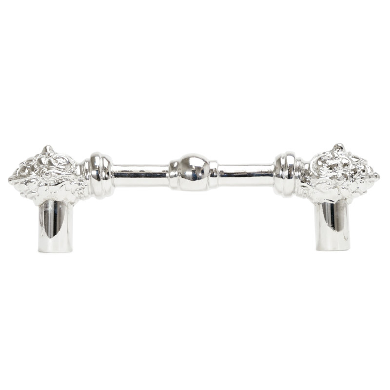 Bienvenue 4 inch center to center pull  in finish Oil Rub Bronze, Chrome