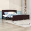 Lit plateforme en bois avec tête de lit-904066520-904066522