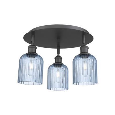 Plafonnier encastré 3 lumières 17 po Ballston