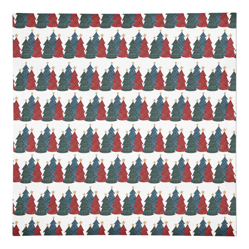 Serviette 10 "Deferrell Christmas Tree Trio