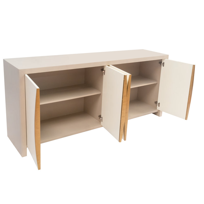 Istanbul 78" Wide Solid Wood Sideboard