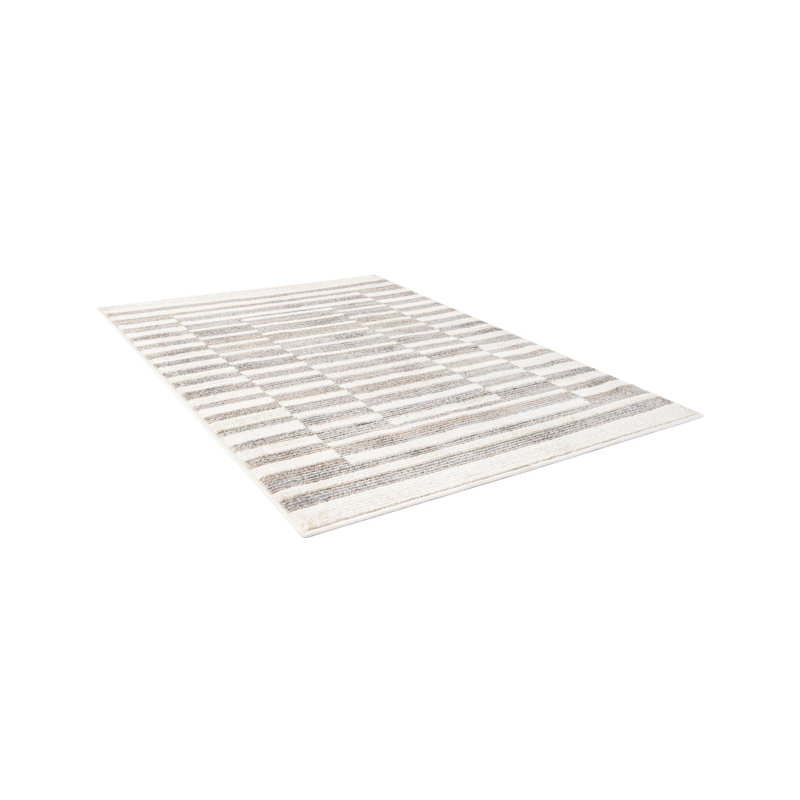  Myra Odyssey Rug, Gray/White, Rectangle 9' x 12'