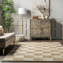 Chess Weave Wool & Jute Rug