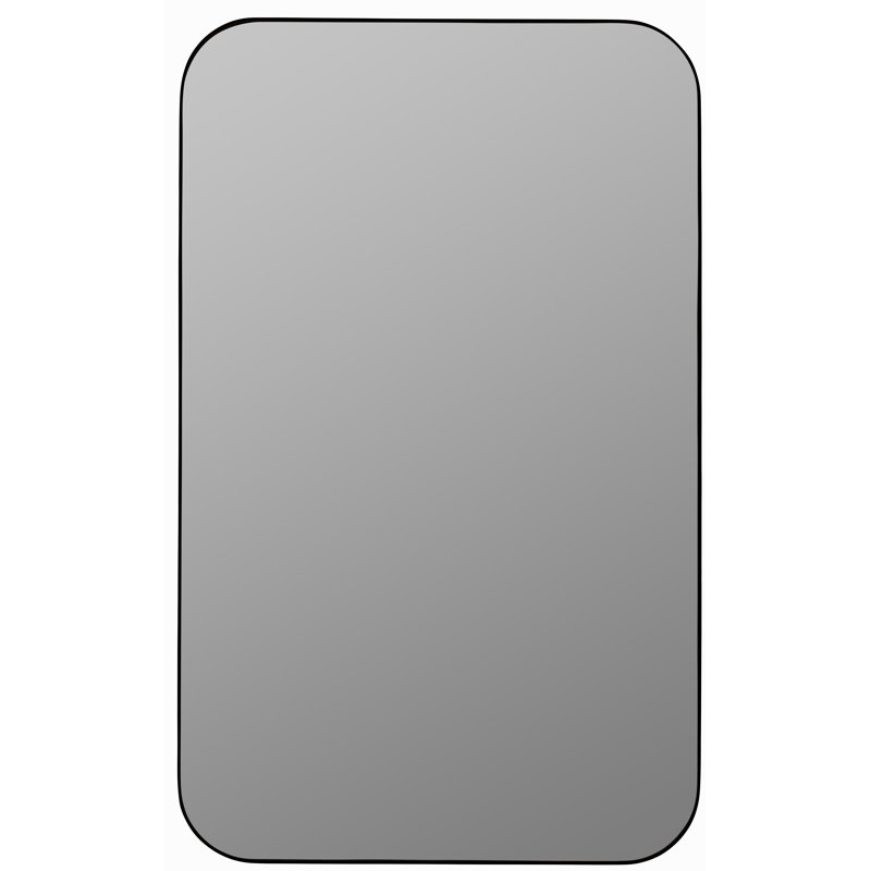 Eaton Medicine Cabinet, Recess and Surface Mount, Black
