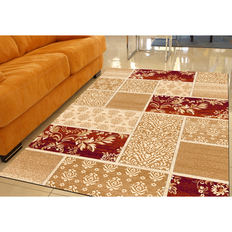 Geometric Wool 120cm X 180cm Area Rug