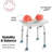 Aaronveer Steel Accent Stool