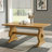 Oaklyn Traditional 70.8" Solid wood Dining Table-818858656