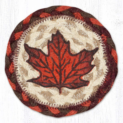  IC-417 Autumn Maple Printed Coaster 5"x5"