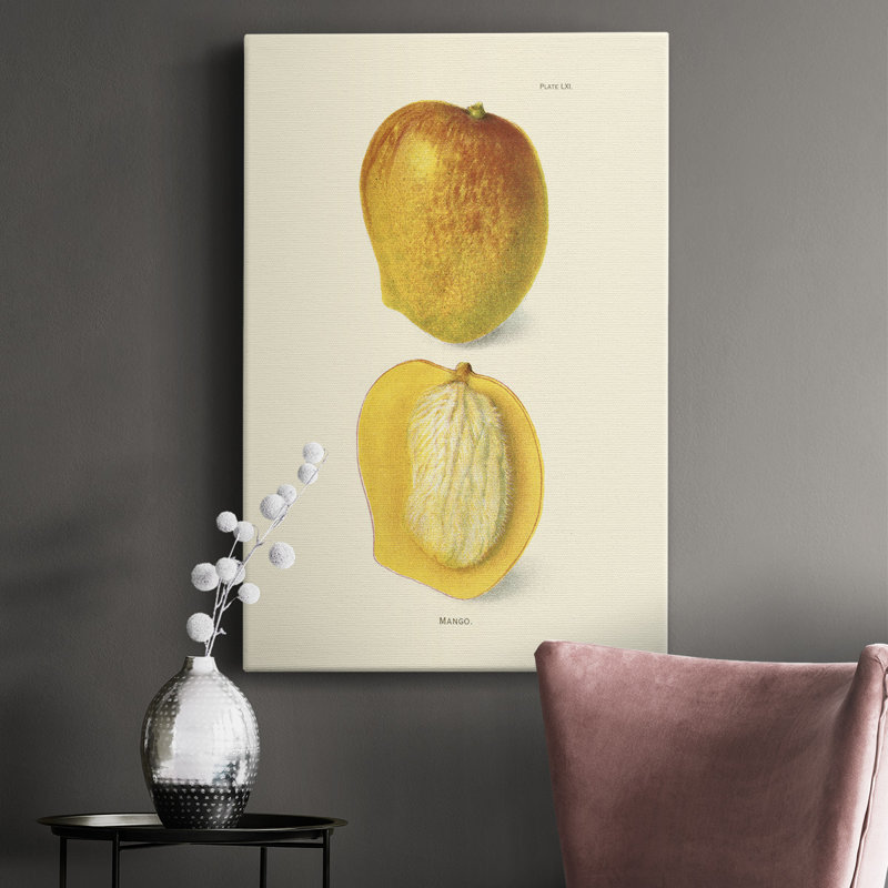" Mango ", 18" H x 12" W x 1" D