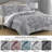 Valor 7-Piece Bed in a Bag Jacquard Floral Comforter Set with Sheets-2077348427-2037990670