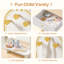 Kids Butterfly 2-pc Makeup Vanity Table & Stool-276640629