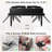 2 In 1 Sofa Armrest Table With Sliding And Removable Double Cup Holder - Foldable Sofa Armchair Storage Box