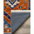 Martwon Collection Digital Print Cotton-Polyester Brown Navy Rug-548797461