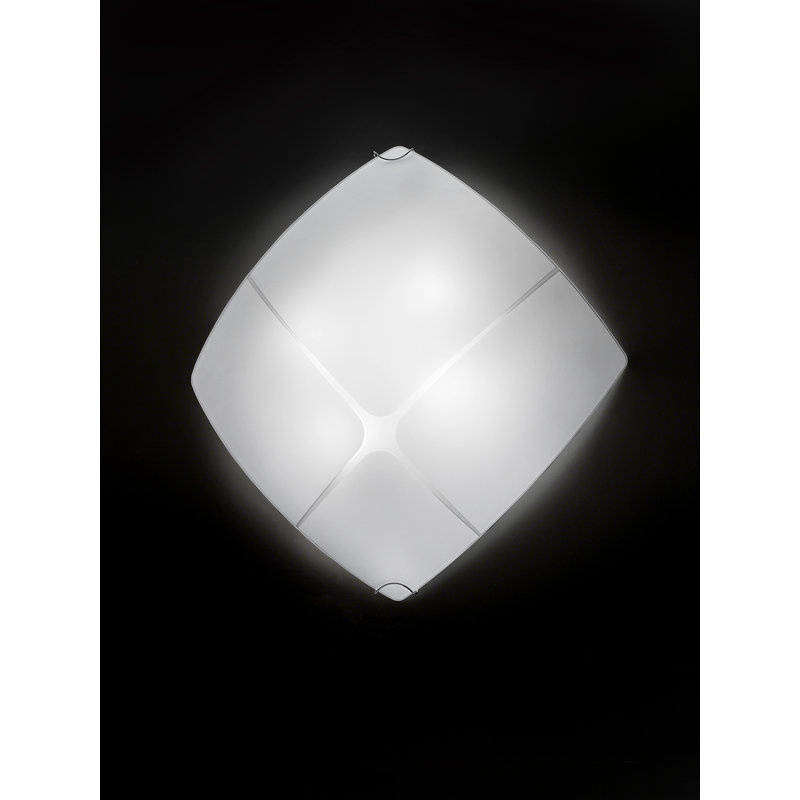 Texas Glass Flush Mount, 10cm Hx 55cm W x  55cm D