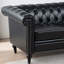 Canapé Chesterfield à accoudoirs roulés 83,5 po Avrian-2009994985