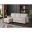 Canapé modulaire convertible rembourré avec méridienne coulissante-1515953429