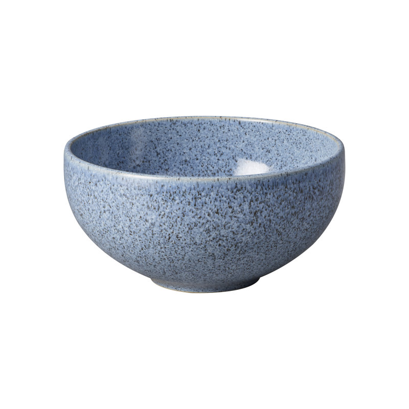 Grand bol à nouilles en silex bleu Denby Studio