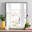 Elegant Bathroom Mirror With Scalloped Design And Rotating Function