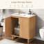 30" Bathroom Vanity Set With Sink-1418385299
