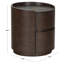 Table de chevet 2 tiroirs Melissa-128902909
