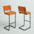 Estes Upholstered Stool with Metal Frame-1609516360-1609516367