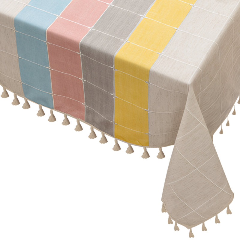 Nappes rectangulaires imperméables en vinyle pour une utilisation intérieure et extérieure
